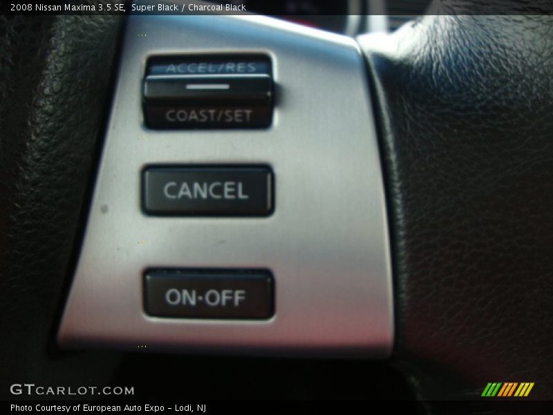 Super Black / Charcoal Black 2008 Nissan Maxima 3.5 SE