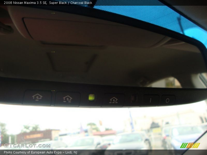 Super Black / Charcoal Black 2008 Nissan Maxima 3.5 SE