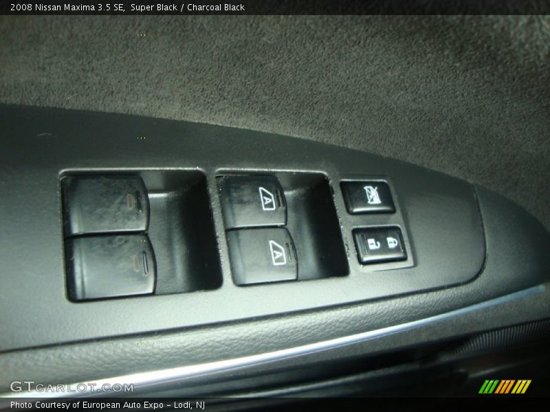 Super Black / Charcoal Black 2008 Nissan Maxima 3.5 SE
