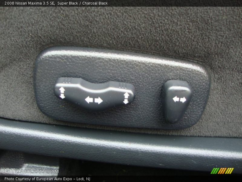 Super Black / Charcoal Black 2008 Nissan Maxima 3.5 SE