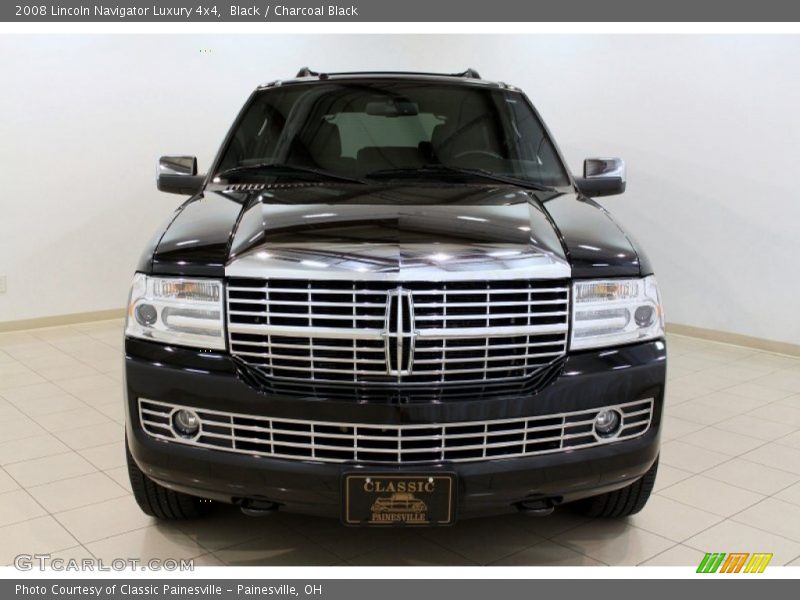 Black / Charcoal Black 2008 Lincoln Navigator Luxury 4x4