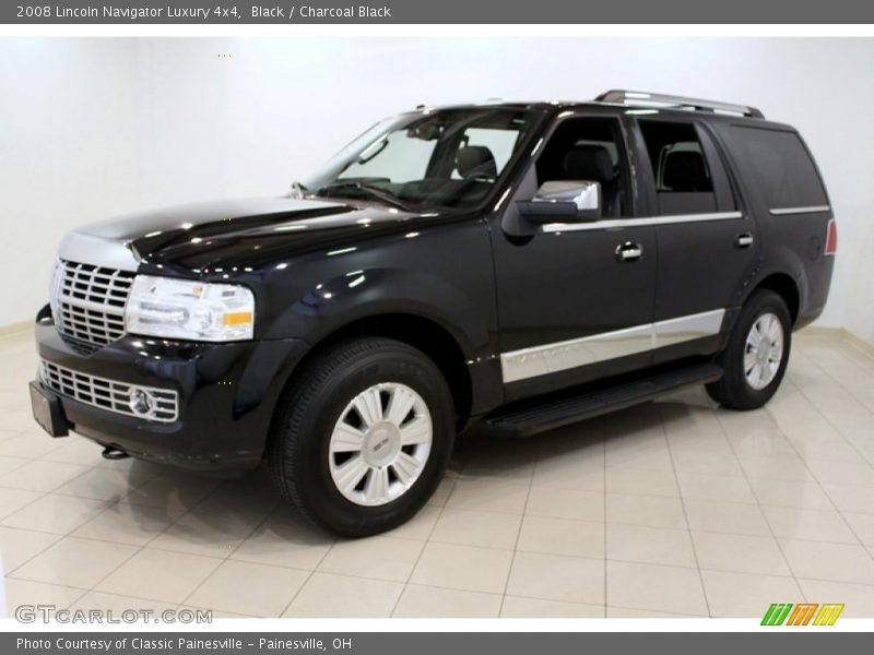 Black / Charcoal Black 2008 Lincoln Navigator Luxury 4x4