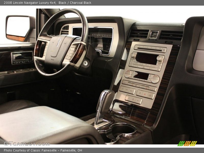 Black / Charcoal Black 2008 Lincoln Navigator Luxury 4x4