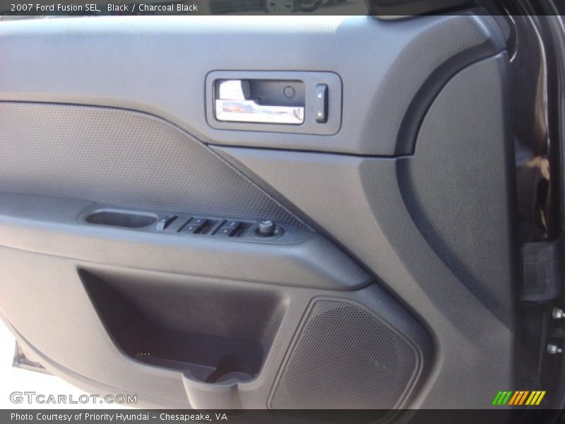 Black / Charcoal Black 2007 Ford Fusion SEL