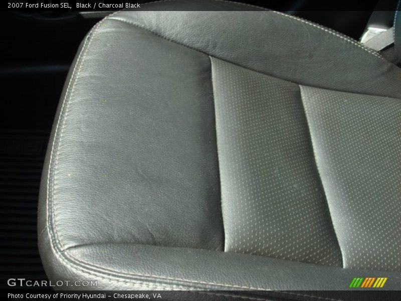 Black / Charcoal Black 2007 Ford Fusion SEL