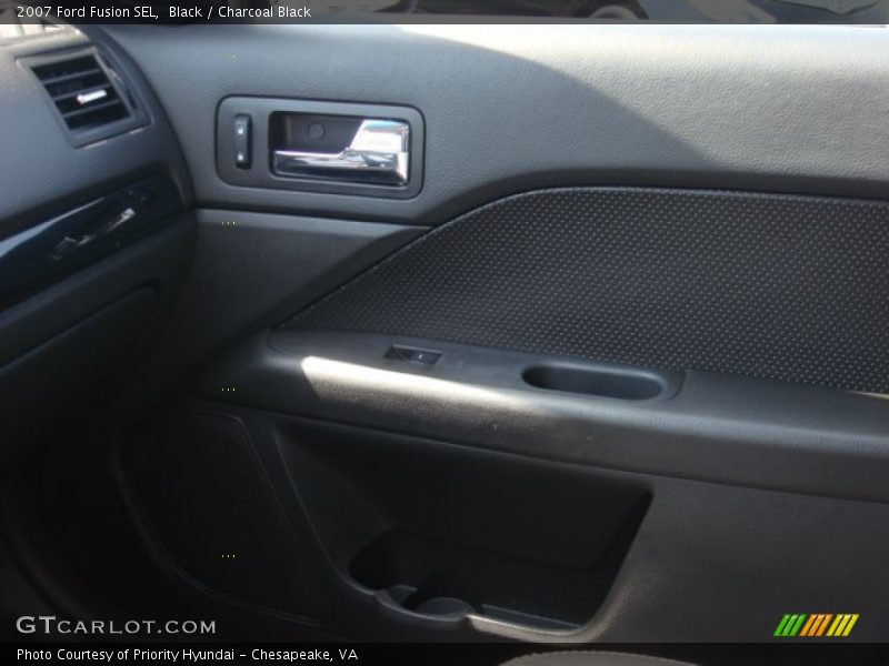Black / Charcoal Black 2007 Ford Fusion SEL
