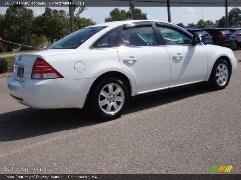 Oxford White / Shale 2007 Mercury Montego