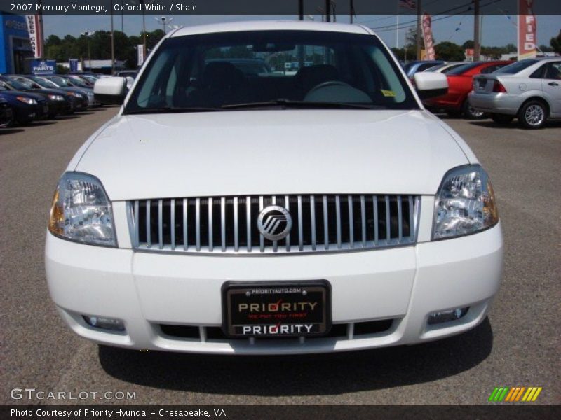 Oxford White / Shale 2007 Mercury Montego