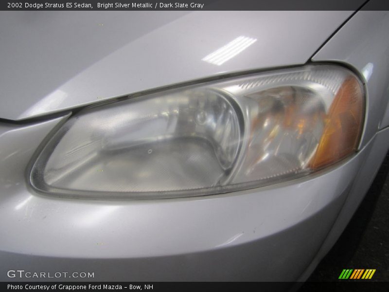 Bright Silver Metallic / Dark Slate Gray 2002 Dodge Stratus ES Sedan