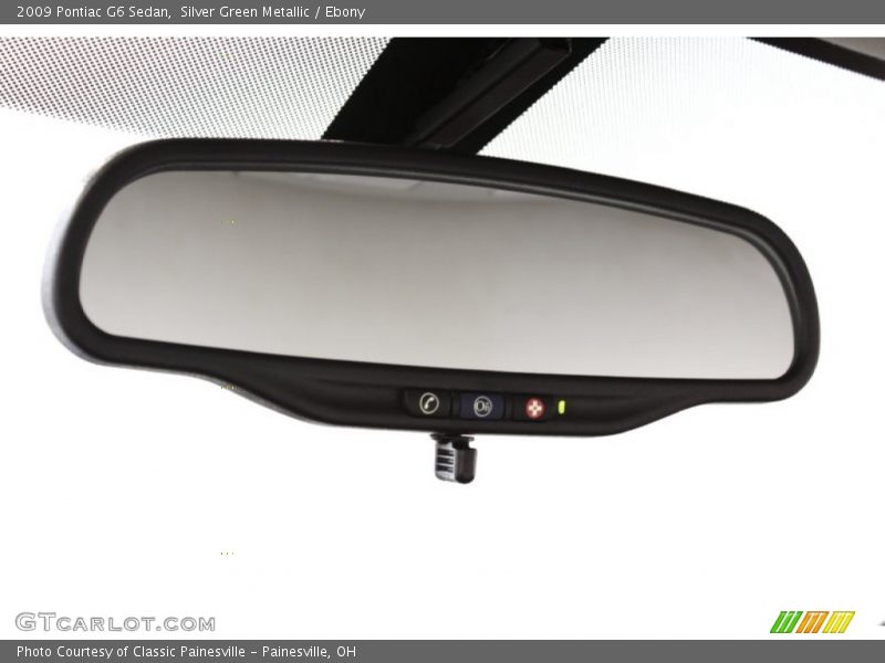 Silver Green Metallic / Ebony 2009 Pontiac G6 Sedan