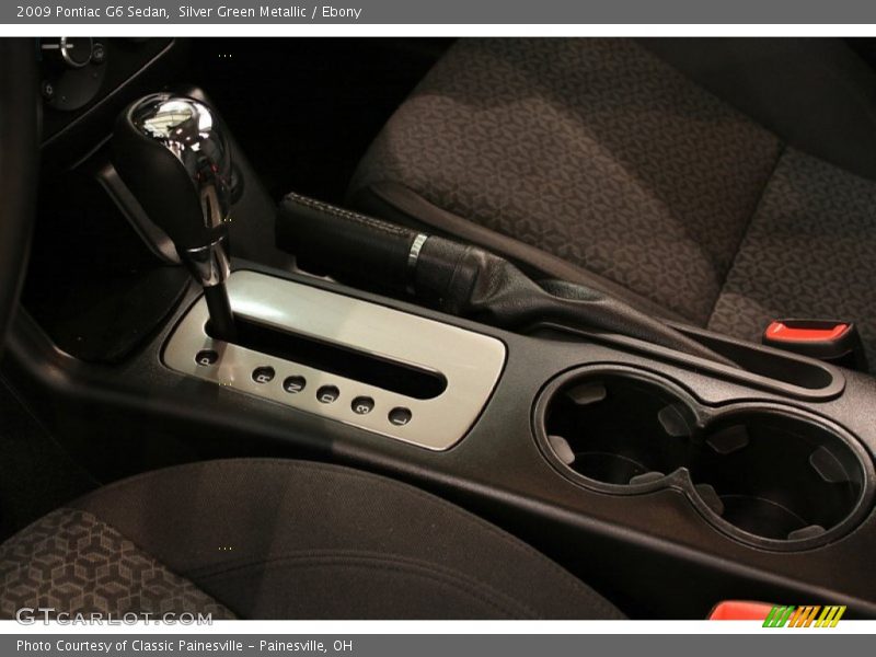 Silver Green Metallic / Ebony 2009 Pontiac G6 Sedan