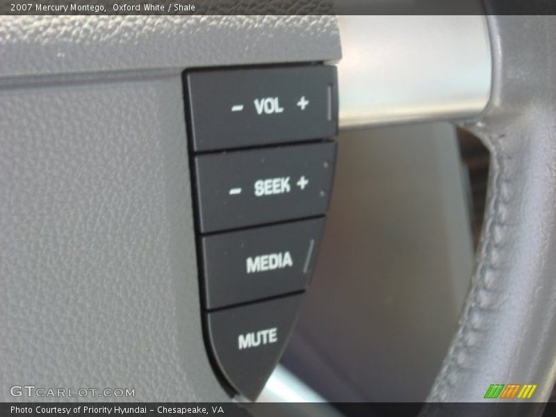 Controls of 2007 Montego 