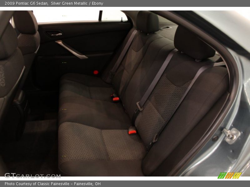 Silver Green Metallic / Ebony 2009 Pontiac G6 Sedan