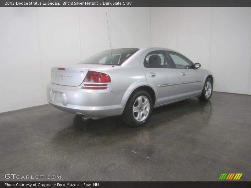 Bright Silver Metallic / Dark Slate Gray 2002 Dodge Stratus ES Sedan