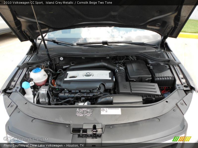 Island Grey Metallic / Cornsilk Beige Two Tone 2010 Volkswagen CC Sport