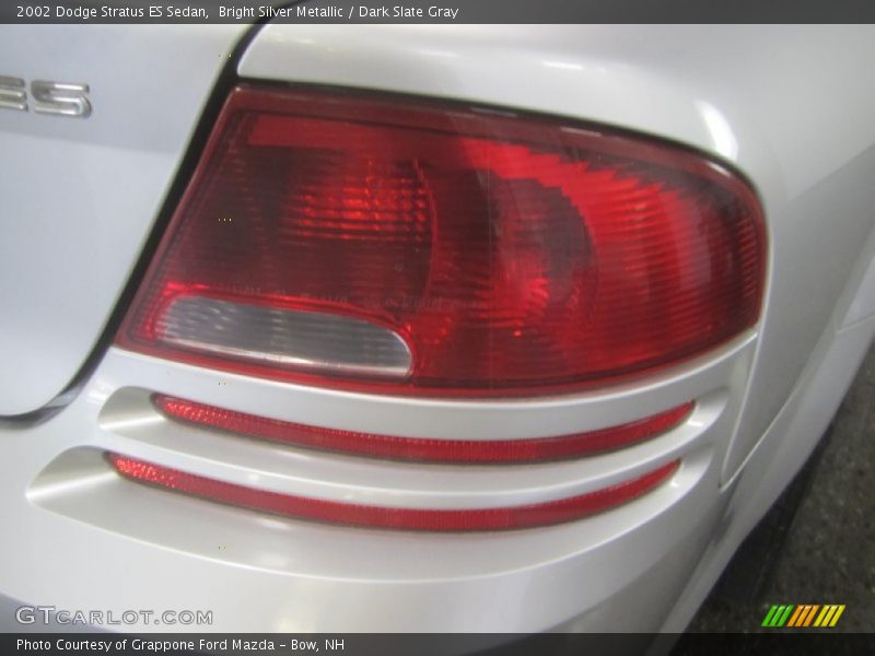 Bright Silver Metallic / Dark Slate Gray 2002 Dodge Stratus ES Sedan