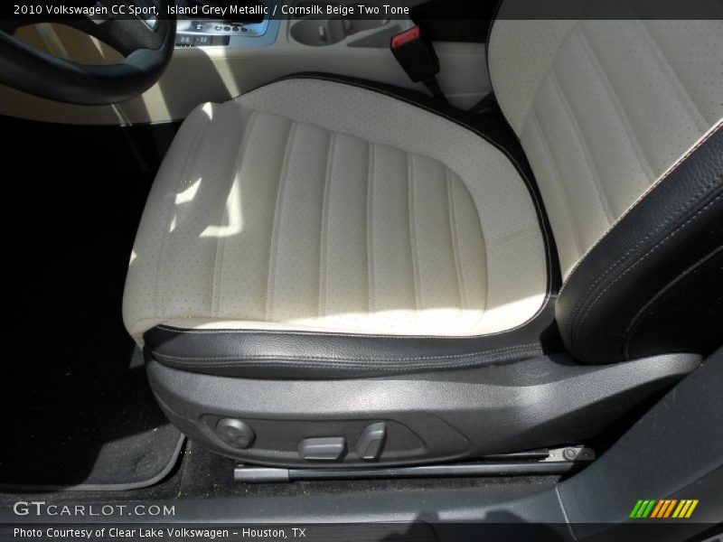 Island Grey Metallic / Cornsilk Beige Two Tone 2010 Volkswagen CC Sport
