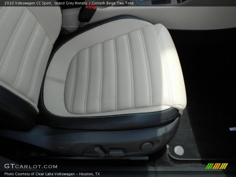 Island Grey Metallic / Cornsilk Beige Two Tone 2010 Volkswagen CC Sport