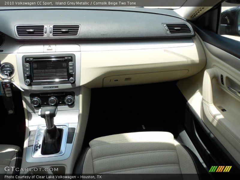 Island Grey Metallic / Cornsilk Beige Two Tone 2010 Volkswagen CC Sport