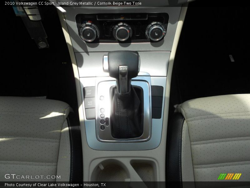 Island Grey Metallic / Cornsilk Beige Two Tone 2010 Volkswagen CC Sport