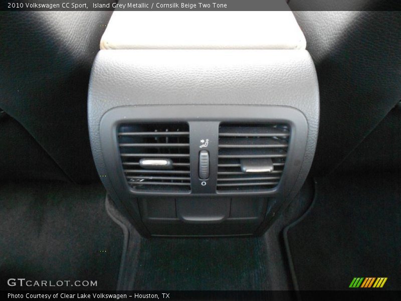 Island Grey Metallic / Cornsilk Beige Two Tone 2010 Volkswagen CC Sport