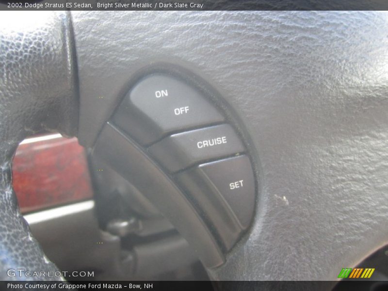 Bright Silver Metallic / Dark Slate Gray 2002 Dodge Stratus ES Sedan