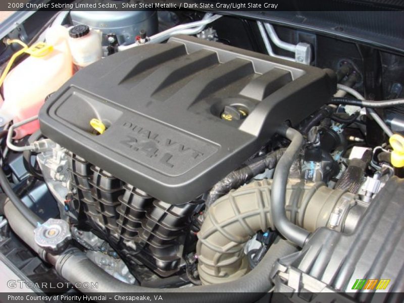  2008 Sebring Limited Sedan Engine - 2.4L DOHC 16V Dual VVT 4 Cylinder