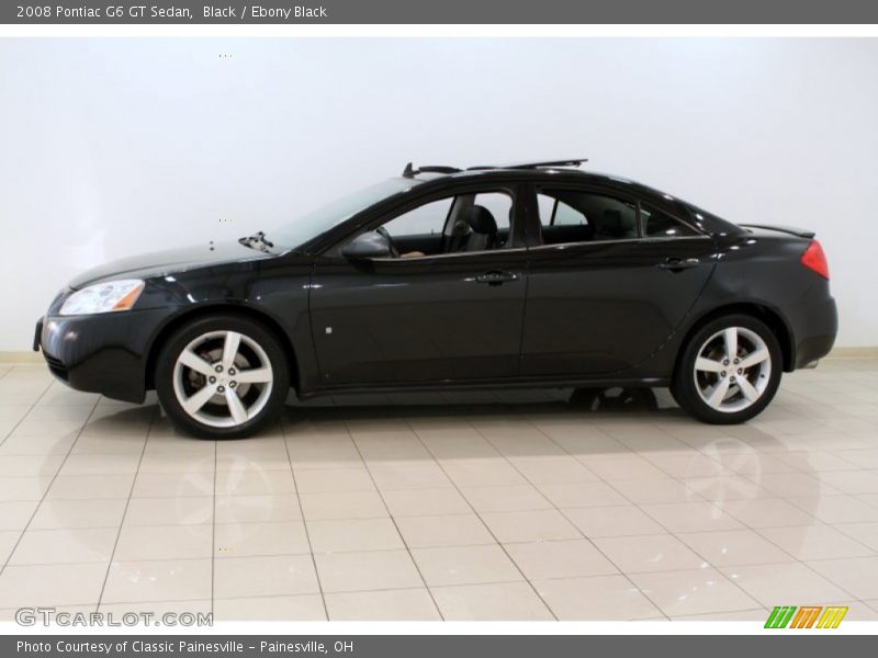 Black / Ebony Black 2008 Pontiac G6 GT Sedan