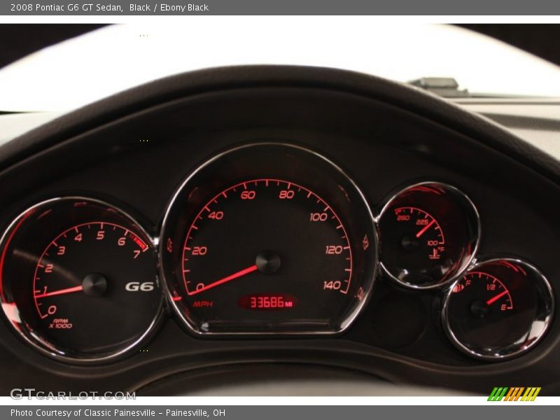 Black / Ebony Black 2008 Pontiac G6 GT Sedan