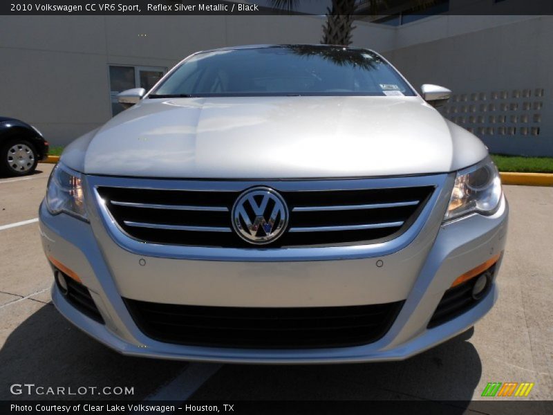 Reflex Silver Metallic / Black 2010 Volkswagen CC VR6 Sport