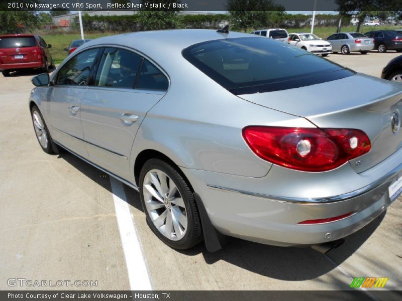 Reflex Silver Metallic / Black 2010 Volkswagen CC VR6 Sport