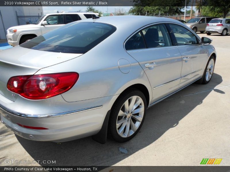 Reflex Silver Metallic / Black 2010 Volkswagen CC VR6 Sport