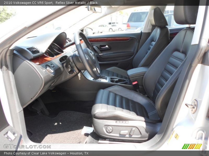  2010 CC VR6 Sport Black Interior