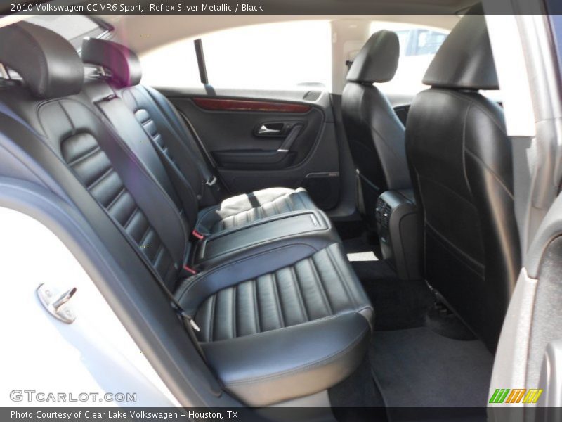 Reflex Silver Metallic / Black 2010 Volkswagen CC VR6 Sport