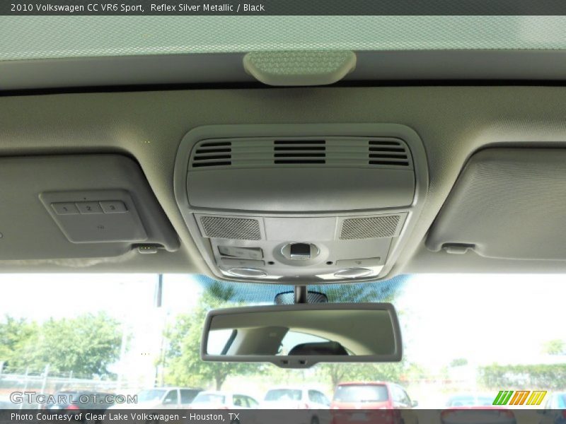 Reflex Silver Metallic / Black 2010 Volkswagen CC VR6 Sport