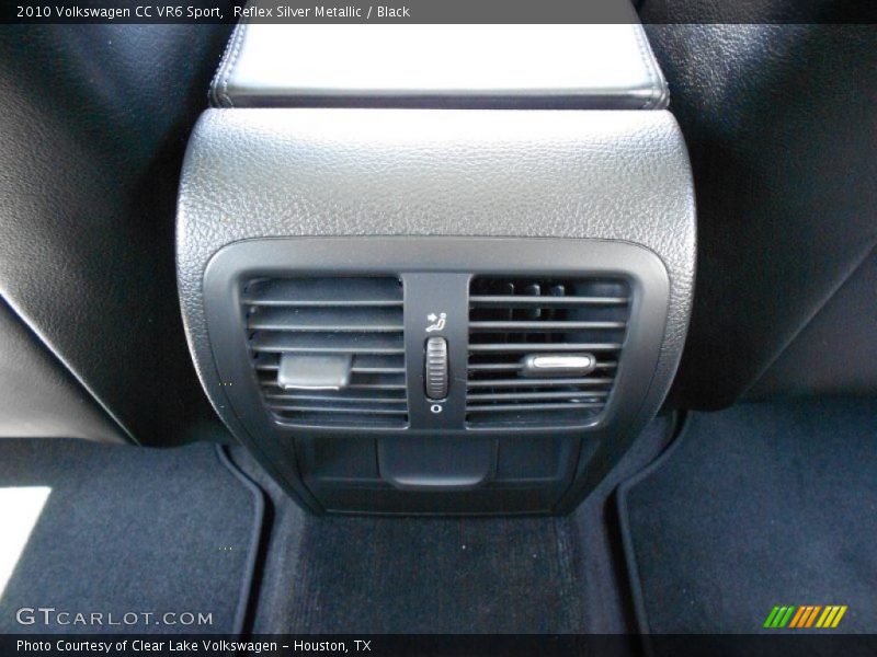 Reflex Silver Metallic / Black 2010 Volkswagen CC VR6 Sport