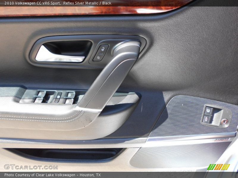 Reflex Silver Metallic / Black 2010 Volkswagen CC VR6 Sport
