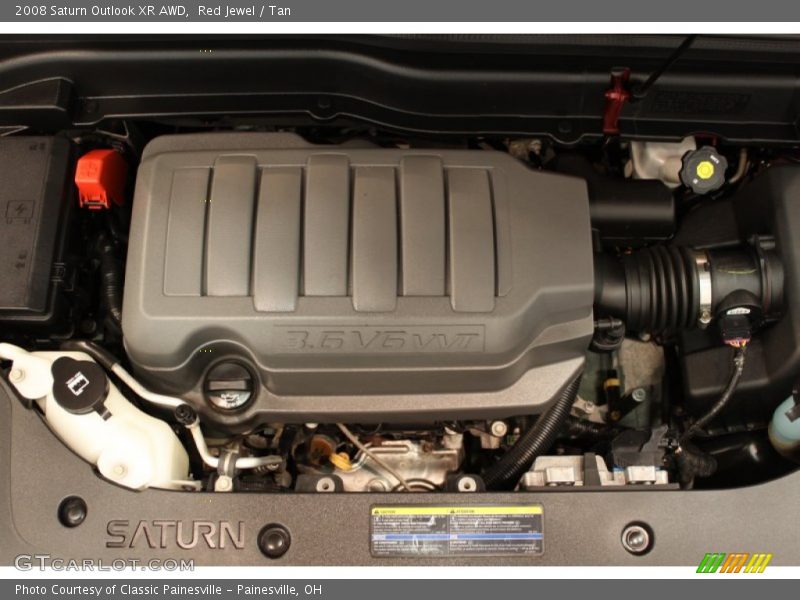  2008 Outlook XR AWD Engine - 3.6 Liter DOHC 24-Valve VVT V6