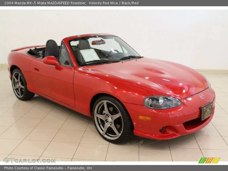 Front 3/4 View of 2004 MX-5 Miata MAZDASPEED Roadster
