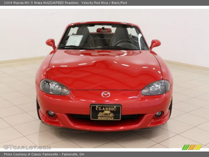 Velocity Red Mica / Black/Red 2004 Mazda MX-5 Miata MAZDASPEED Roadster