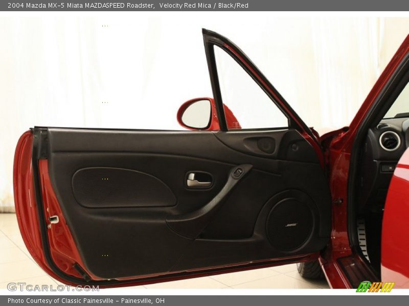 Velocity Red Mica / Black/Red 2004 Mazda MX-5 Miata MAZDASPEED Roadster