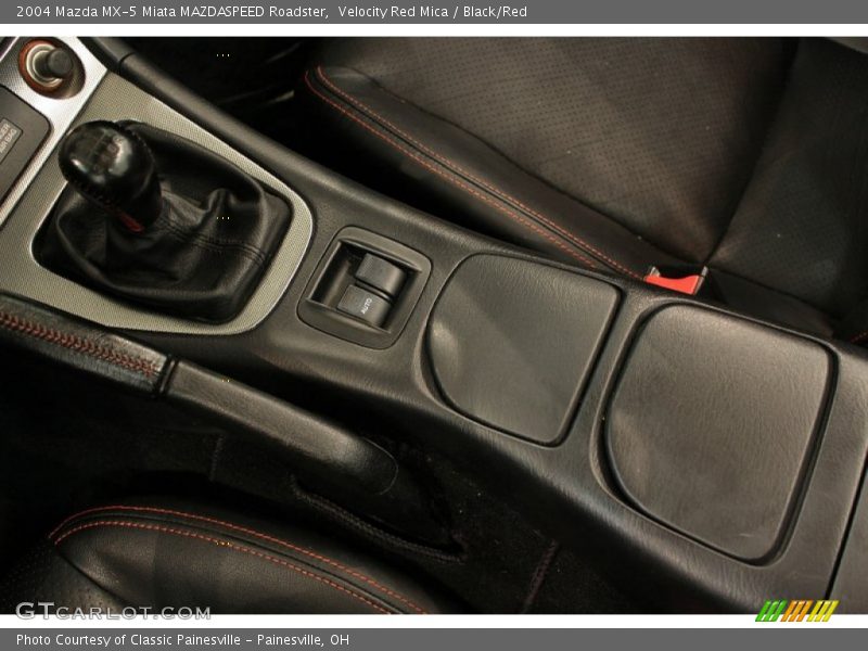 Velocity Red Mica / Black/Red 2004 Mazda MX-5 Miata MAZDASPEED Roadster