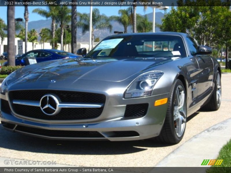 Front 3/4 View of 2012 SLS AMG