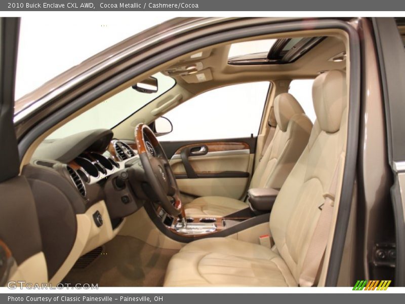 Cocoa Metallic / Cashmere/Cocoa 2010 Buick Enclave CXL AWD
