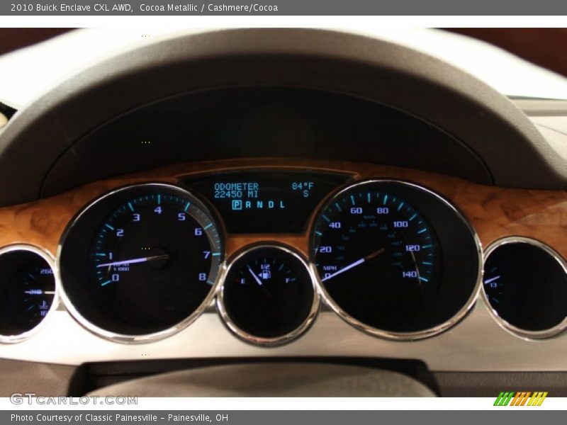 Cocoa Metallic / Cashmere/Cocoa 2010 Buick Enclave CXL AWD