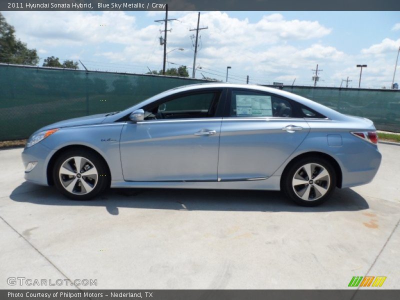  2011 Sonata Hybrid Blue Sky Metallic
