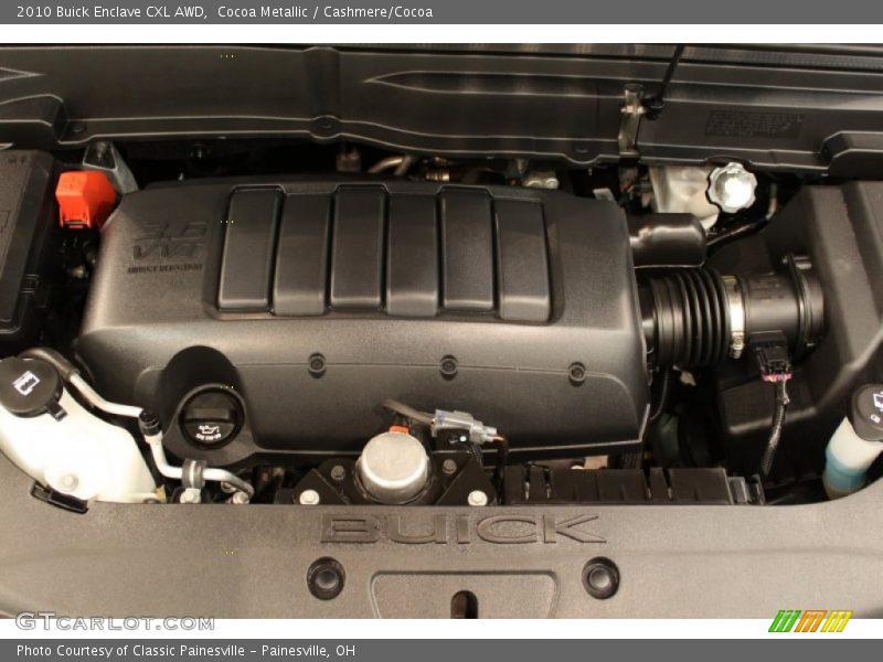 Cocoa Metallic / Cashmere/Cocoa 2010 Buick Enclave CXL AWD