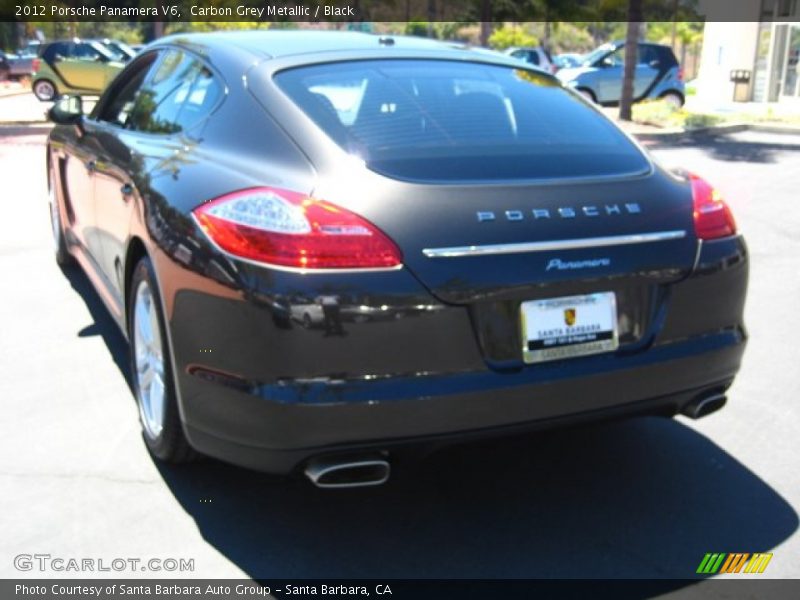 Carbon Grey Metallic / Black 2012 Porsche Panamera V6