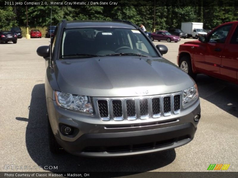 Mineral Gray Metallic / Dark Slate Gray 2011 Jeep Compass 2.0