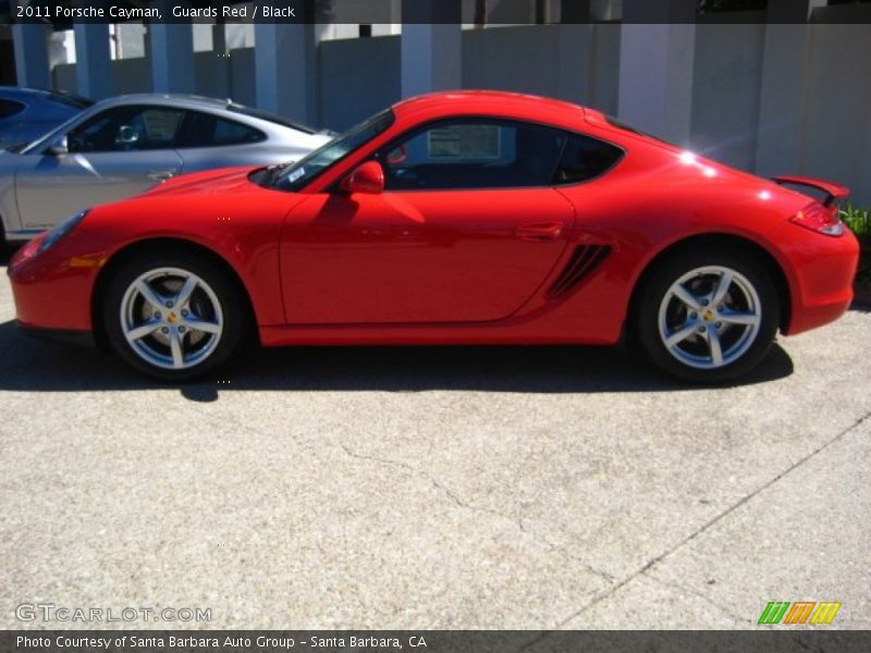 Guards Red / Black 2011 Porsche Cayman